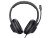 Trust Ayda MAX USB slušalice,over-head, žičane, USB-C,USB-A, stereo, crne