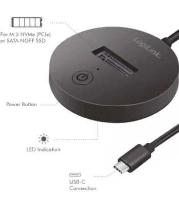 Logilink HDD Quickport M.2 NVMe QP0032