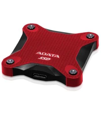ADATA 512GB external SSD Durable SD620 Red
