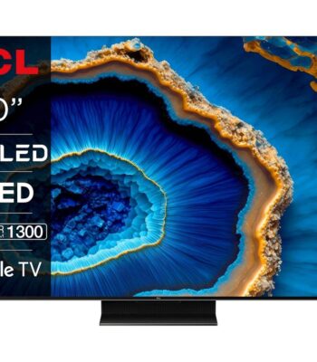 TCL 50"C805 QD-Mini LED 4K TVGoogle TV; DMI 2.1 ALLM 144Hz;144Hz Motion Clarity Pro; Dolby Atmos