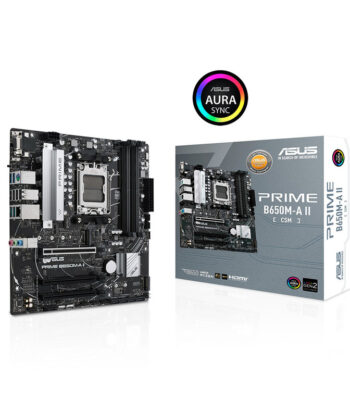 ASUS MB PRIME B650M-A II-CSMAMD B650;AM5;4xDDR51x VGA,1x HDMI,1x DP,RAID,microATX
