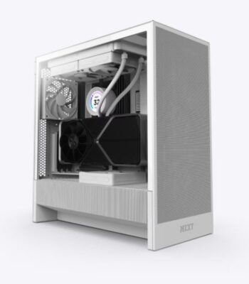 NZXT CASE H5 FLOW WHITE