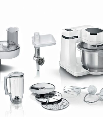 BOSCH kuhinjski aparat MUM Serie 2| Bijela, 700W, 3.8L, 4 Brzine, Inox posuda, SL