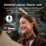 Philips TAT5000BK BT slusalDetaljan prirodni zvuk; 6 mikrNoise Canceling Pro; 4oh baterija