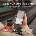 Philips TAT5000BK BT slusalDetaljan prirodni zvuk; 6 mikrNoise Canceling Pro; 4oh baterija