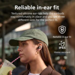 Philips TAT5000BK BT slusalDetaljan prirodni zvuk; 6 mikrNoise Canceling Pro; 4oh baterija