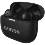 CANYON headset OnGo TWS-10 ANC+ENC Black
