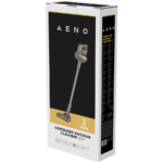 AENO Cordless vacuum cleaner SC1: electric turbo brush LED lighted brush resizable and easy to