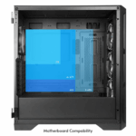 Chieftec Apex Air Case3x140mm PWM fans, E-ATXmesh front, tempered glass side