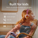 Philips TAK4200 djecije slusBT; LED svjetla; do 45h bateribezicno dijeljenje zvuka; aplikacija
