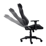 Trust GXT 714 gaming stolica RUYA, crna, udobna, podesiva, ergonomska, eco materijal
