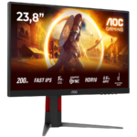 AOC Gaming Monitor 24G4HA 24" 200Hz Fast IPS 1920x1080 FHD 0.5ms MPRT / 1ms GtG