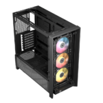 CORSAIR FRAME 4000D RS ARGB3xRS120 ARGB fans, 360mm rad170mm cooler, 430mm GPU, ATX, Black