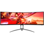 AOC Agon AG493UCX2 49" 48.8" viewable Curved Gaming monitor DQHD 5120x1440 32:9 VA 1800R 165Hz