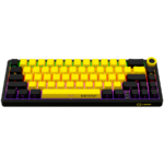 LORGAR KBP70MW Wireless 65% Mechanical Gaming Keyboard Pro Black/yellow EN layout