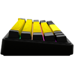 LORGAR KBP70MW Wireless 65% Mechanical Gaming Keyboard Pro Black/yellow EN layout
