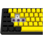 LORGAR KBP70MW Wireless 65% Mechanical Gaming Keyboard Pro Black/yellow EN layout