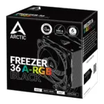 Arctic Freezer 36 A-RGB BlackCPU cooler 1851,1700, AM4, AM5